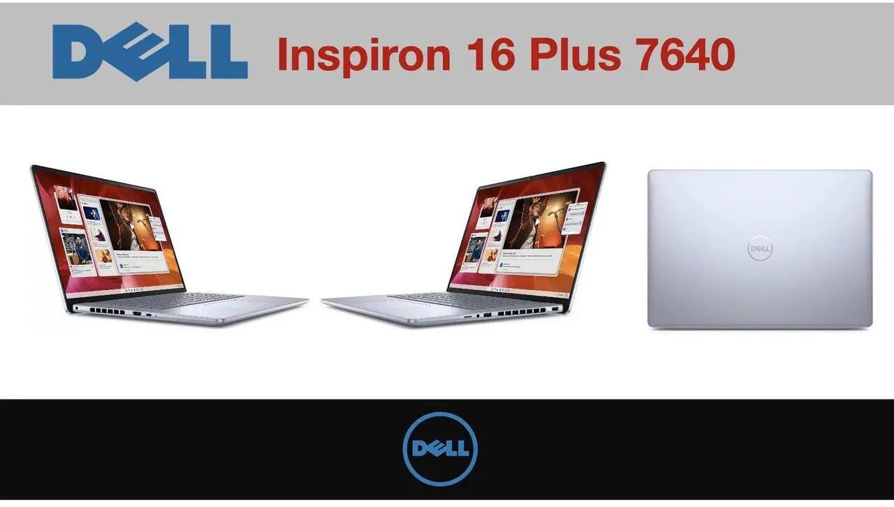 Dell Inspiron 16 7640 Laptop| 16 FHD+ TouchScreen Display| Intel