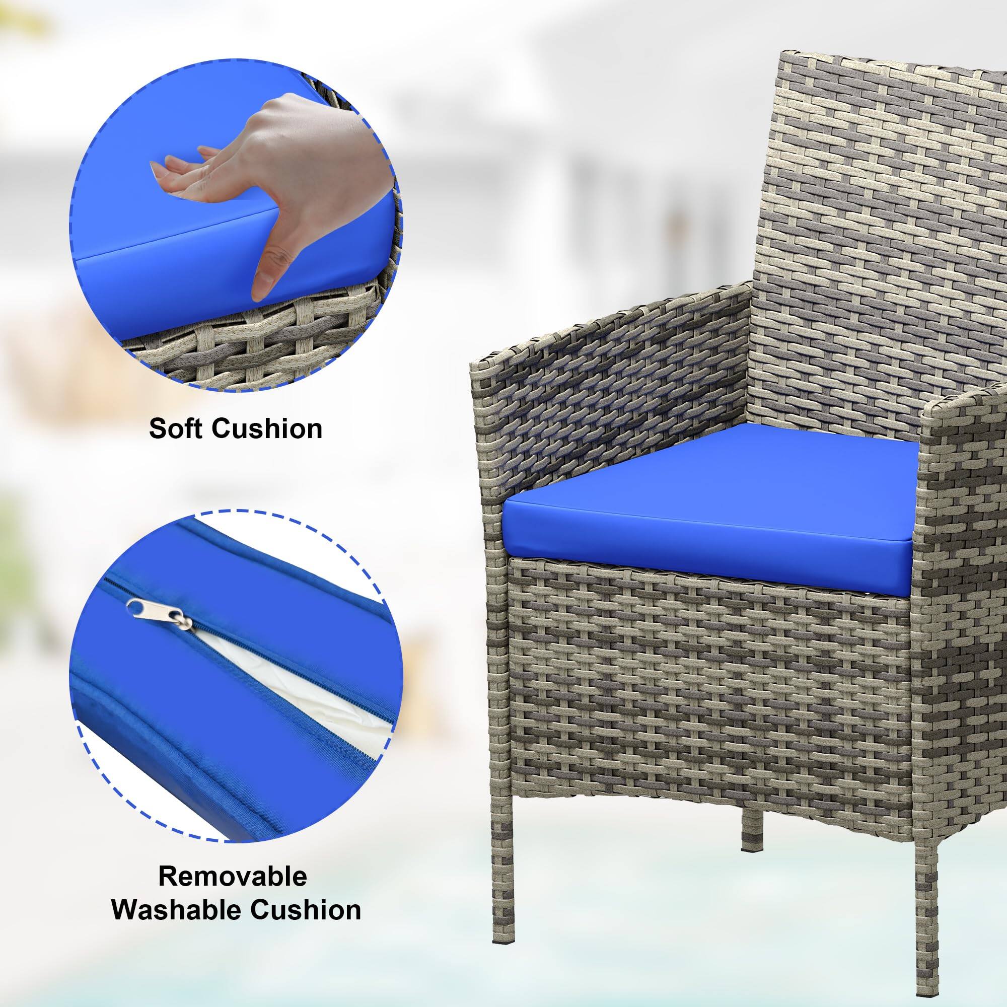 Soft Cushion  
Removable Washable Cushion