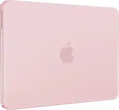 Front. mosiso - For MacBook Neo Case 13 inch 2026 Model A3404, Seamlessly Closes&Fingerprints-Resistant Protective Hard Shell Cover - Blush Clear.
