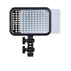 Front. Godox - Godox LED126 Hot Shoe Professional LED Video Light for DSLR Cameras & Camcorders, 5500K-6500K Color Temperature.