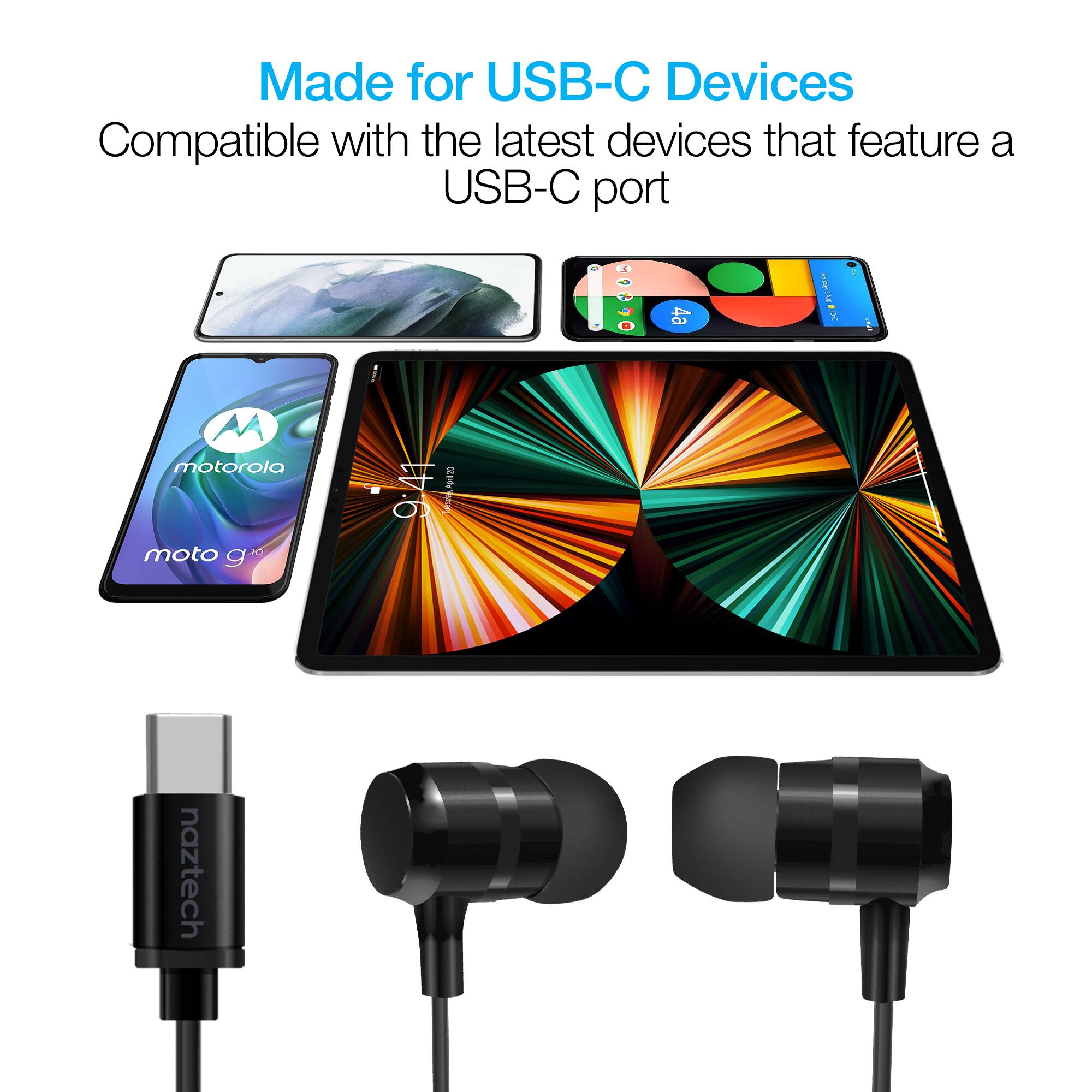 Made for USB-C Devices  
Compatible with the latest devices that feature a USB-C port