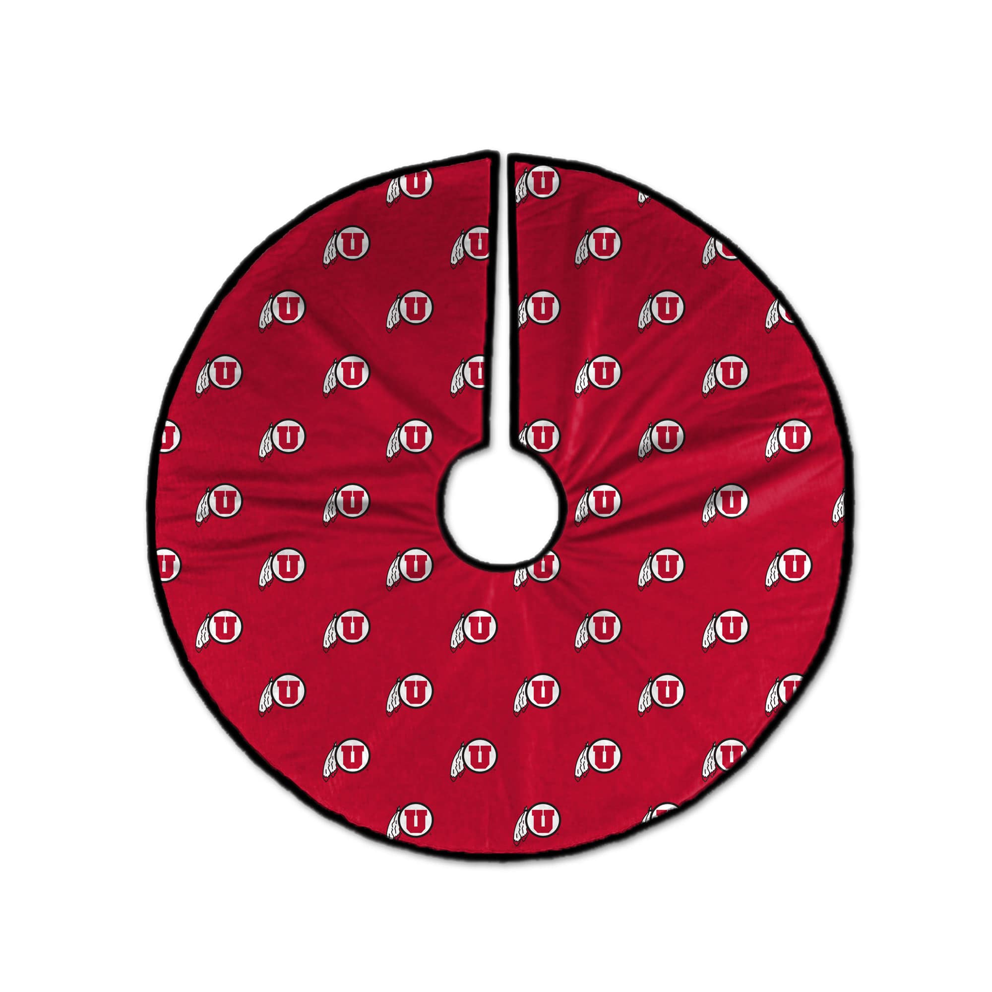 Pegasus - Utah Utes Microplush Holiday Tree Skirt - Multicolor