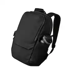 Front. ALPAKA - 24L Laptop Backpack for Up to 16 inch Laptop - Elements Backpack Pro for Work, Travel & Commuting - Black Axoflux 600D.