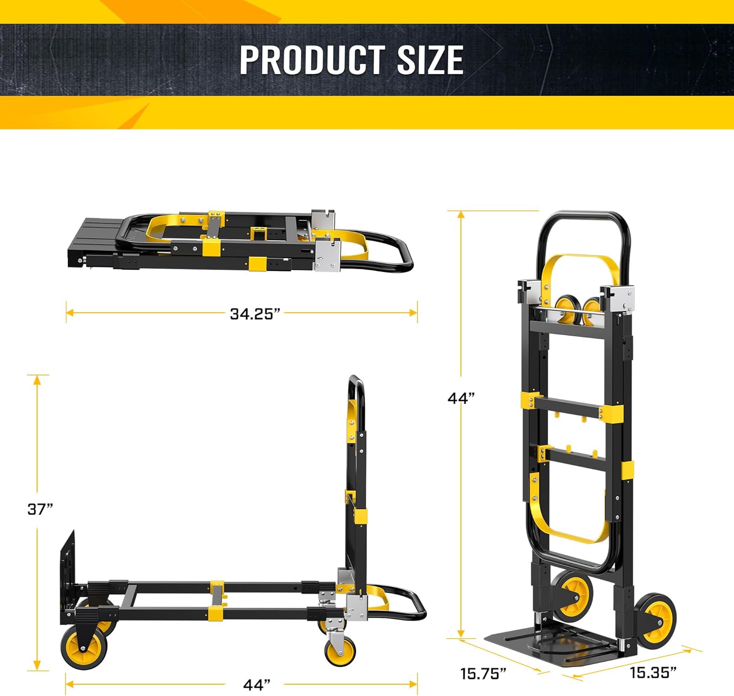 PRODUCT SIZE

- Length: 34.25"
- Width: 44"
- Height: 37"
- Depth: 15.75"
- Width (other side): 15.35"