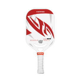 Anysun - Carbon Fiber Pickleball Paddle - 14mm PP Honeycomb Core, UV Matte, Hot Press Molded, Lightweight Pro - Red