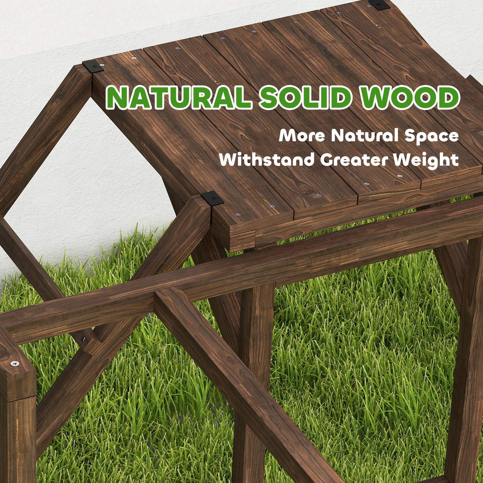 NATURAL SOLID WOOD  
More Natural Space  
Withstand Greater Weight