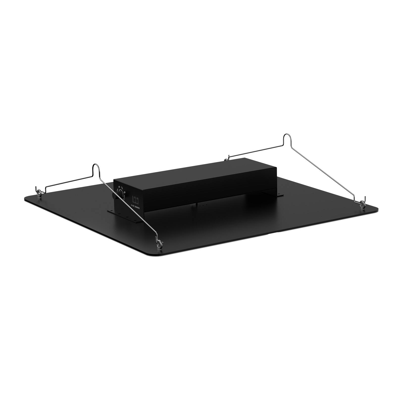 Alt View 5. VEVOR - LED Grow Light, 400W Full Spectrum Dimmable, High Yield Samsung 2B1B Diodes Growing Lamp for Indoor Plants Seedling Veg - Black.