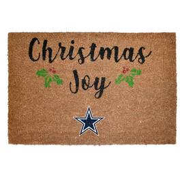 The Memory Company - Dallas Cowboys 23" x 35" Holiday Door Mat - Multicolor