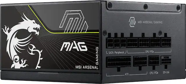 MSI ARSENAL GAMING MAG
MSI ARSENAL
L SATA / Peripheral
ATX
CPU/PCIe
12V-2x6