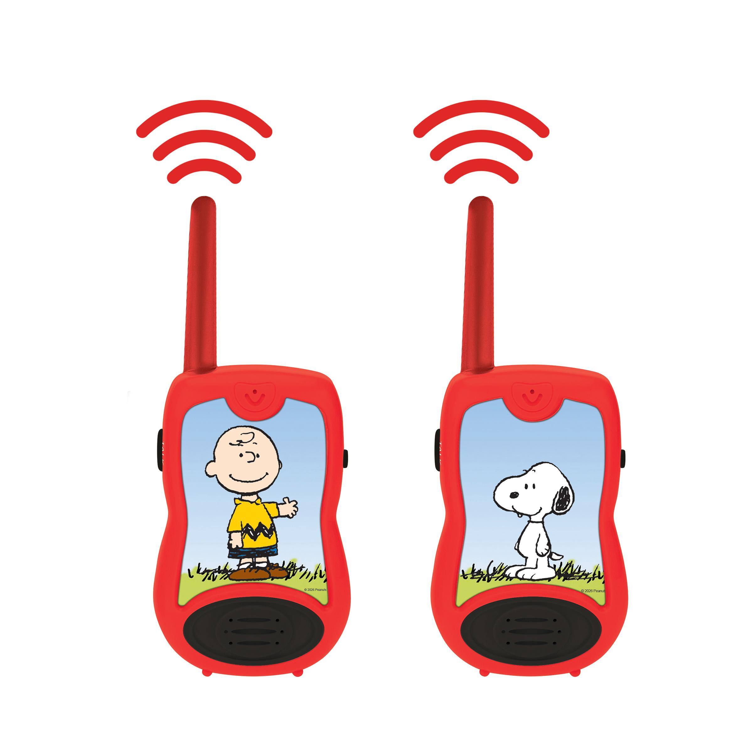 Alt View 3. Lexibook - Snoopy Walkie-Talkies up to 200m - WHITE.