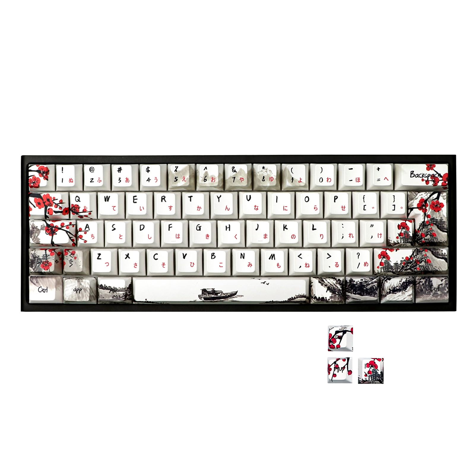 Sure, here is the corrected and grouped text from the image:

```
! @ # $ % ^ & * ( ) _ + Backspace
Q W E R T Y U I O P { } \
A S D F G H J K L : ; " Enter
Z X C V B N M , . / Shift
Ctrl Alt
```

And the Japanese characters:

```
あ い う え お か き く け こ さ し す せ そ た ち つ て と な に ぬ ね の は ひ ふ へ ほ ま み も む め も や ゆ よ ら り る れ ろ わ ゐ ゑ ゐ ゑ ゐ ゑ ゐ ゑ ゐ ゑ ゐ ゑ ゐ ゑ ゐ ゑ ゐ ゑ ゐ ゑ ゐ ゑ ゐ ゑ ゐ ゑ ゐ ゑ ゐ ゑ ゐ ゑ ゐ ゑ ゐ ゑ ゐ ゑ ゐ ゑ ゐ ゑ ゐ