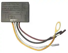 HQRP - 3-Way Touch Lamp Dimmer Switch Module, 120 V 150 W, UL Listed, LO-ME-HI-Off - Black