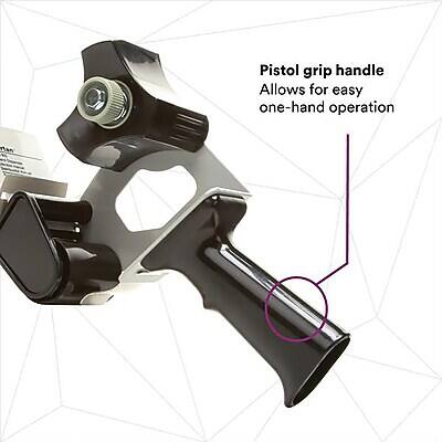 Pistol grip handle  
Allows for easy one-hand operation