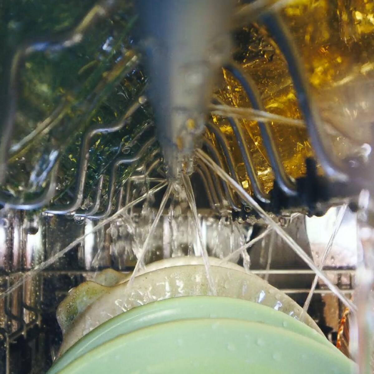 Alt View 3. KitchenAid - 24" Top Control Built-In Stainless Steel Tub Dishwasher with Third Rack, Advanced ProDry System, and 44 dBA - Black Ore.