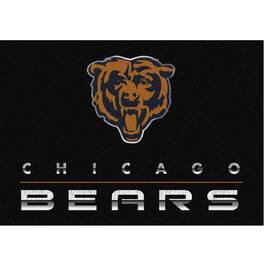 Imperial - Chicago Bears 3'10'' x 5'4'' Chrome Rug - Black