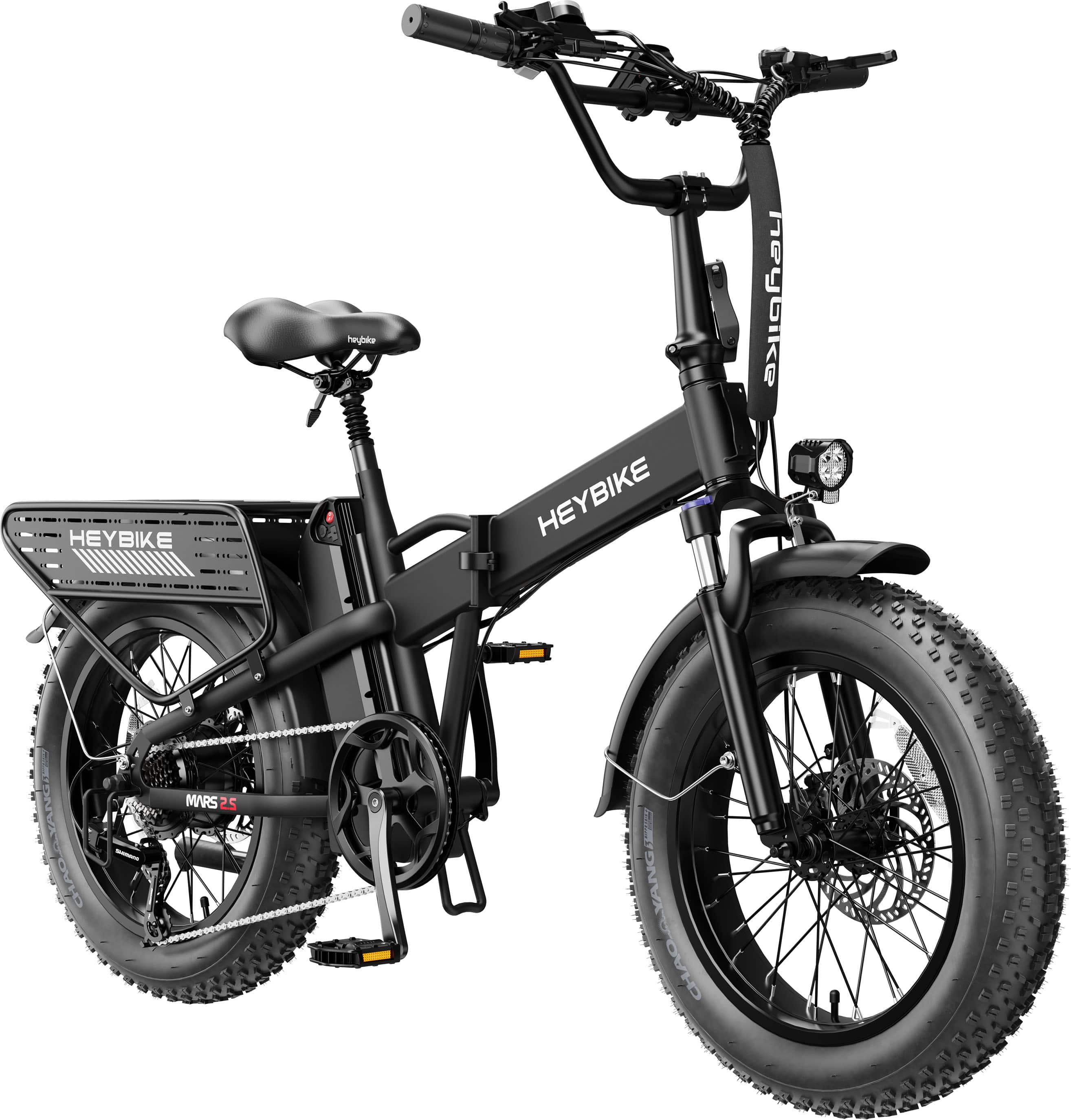Heybike - Mars 2.5 Foldable E-bike w/ 45mi Max Operating Ran