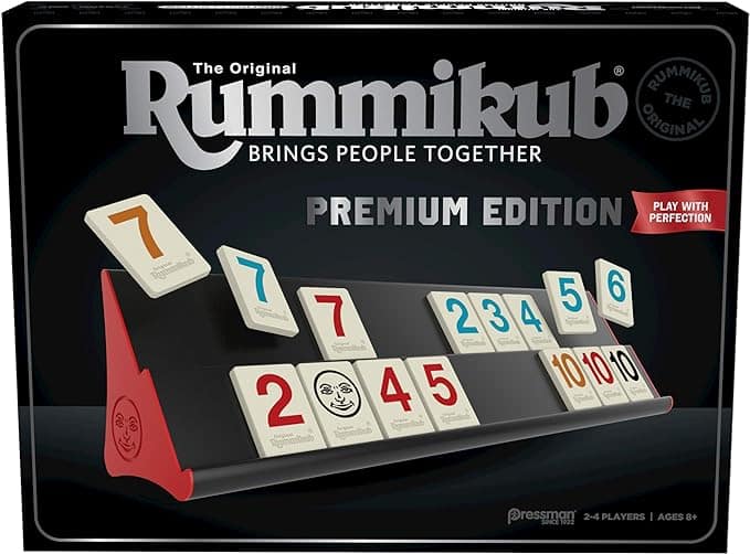 Mattel - Pressman Rummikub Premium Edition Tile Game - Multicolor