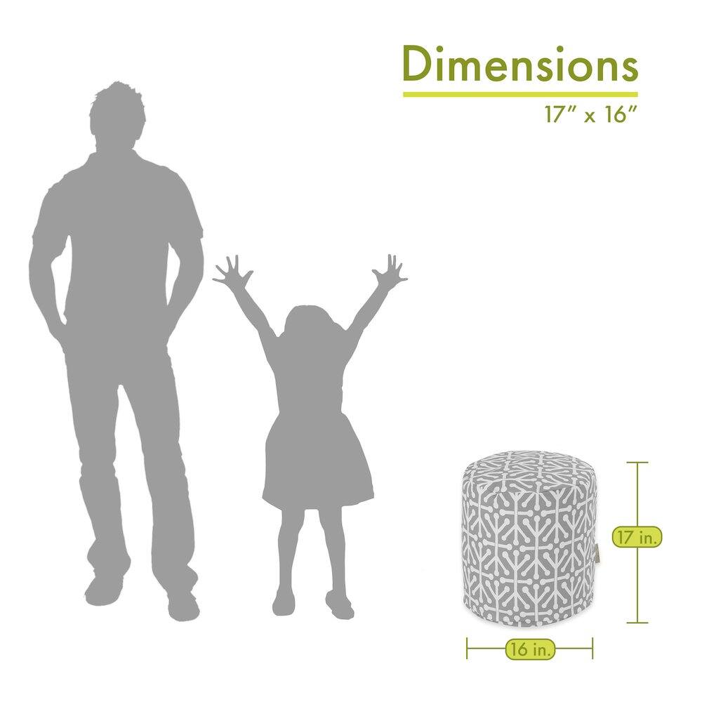 Dimensions: 17" x 16"