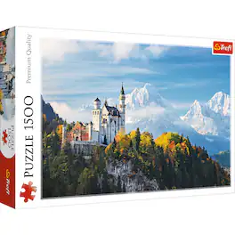 Trefl - Red 1500 Piece Puzzle - Bawarian Alps
