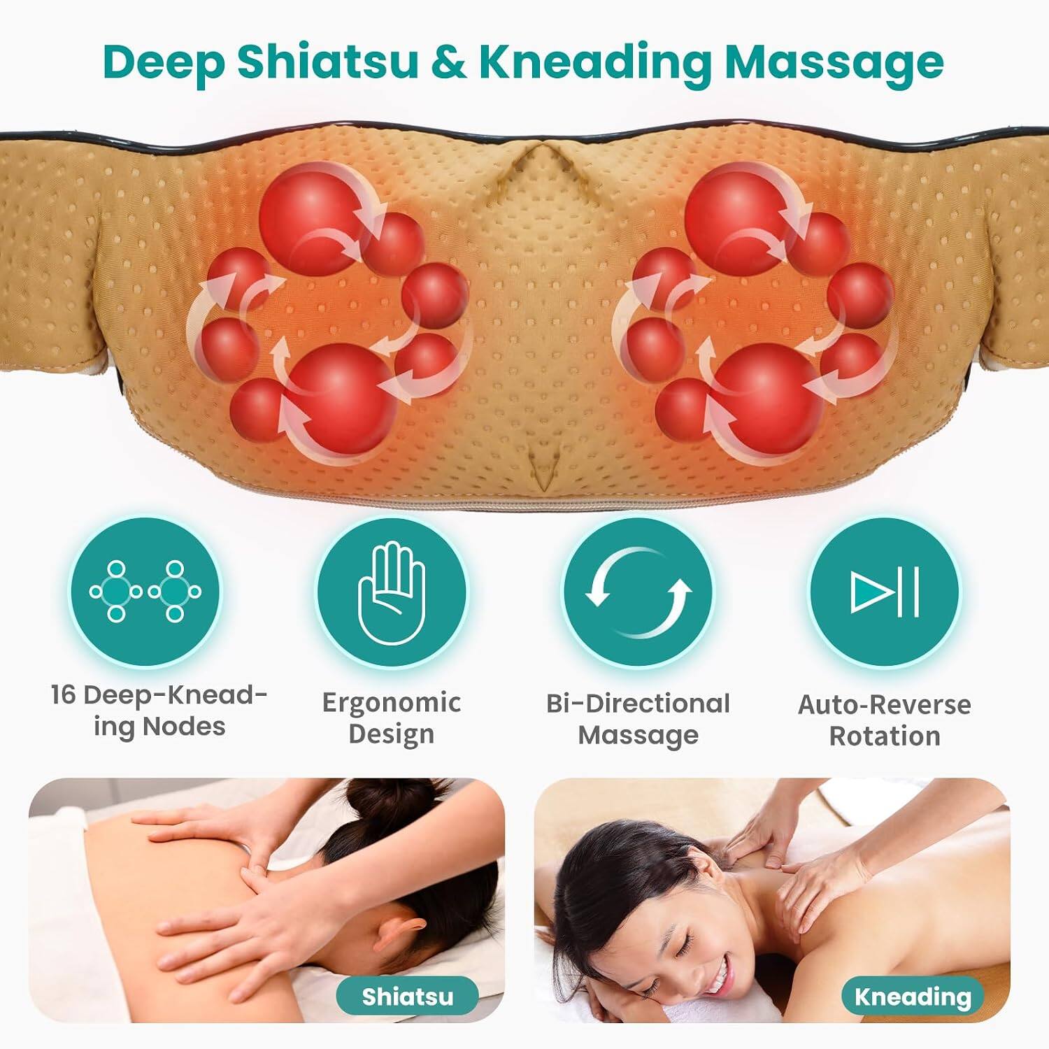 Deep Shiatsu & Kneading Massage

16 Deep-Kneading Bi-Directional Ergonomic Auto-Reverse Rotation Design Massage

Shiatsu
Kneading