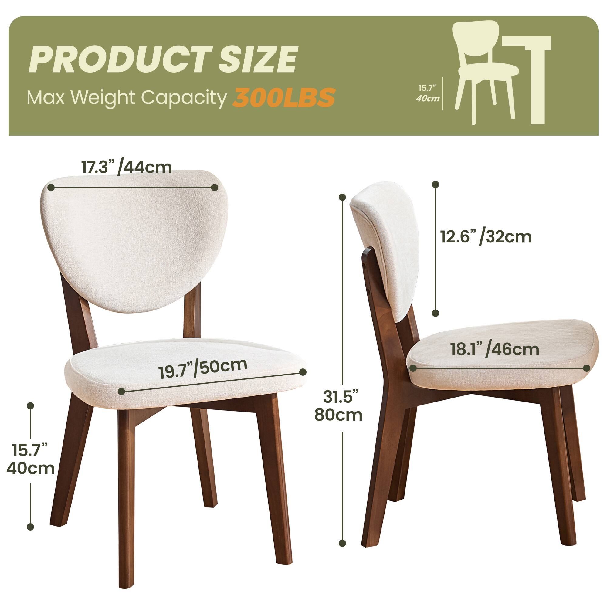 PRODUCT SIZE  
Max Weight Capacity 300LBS  

15.7" / 40cm  
17.3" / 44cm  
19.7" / 50cm  
12.6" / 32cm  
18.1" / 46cm  
31.5" / 80cm