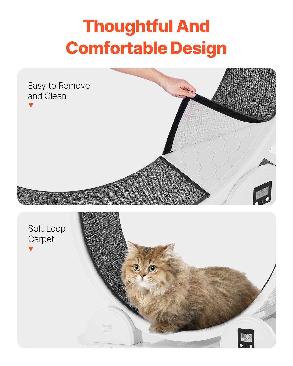 Thoughtful And Comfortable Design

Easy to Remove and Clean

Soft Loop Carpet