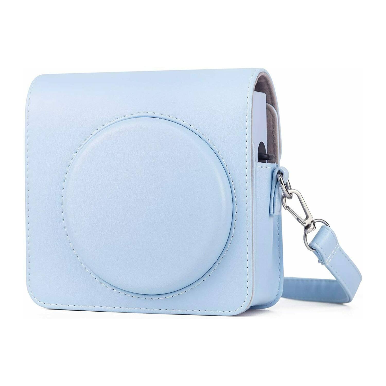 Left. Focus Electronics - Focus Camera Square Camera Case (Glacier Blue) for Instax Square SQ1 Instant Camera.