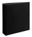 Front. Avery - Heavy Duty 2" 3-Ring View Binders, D-Ring - Black.