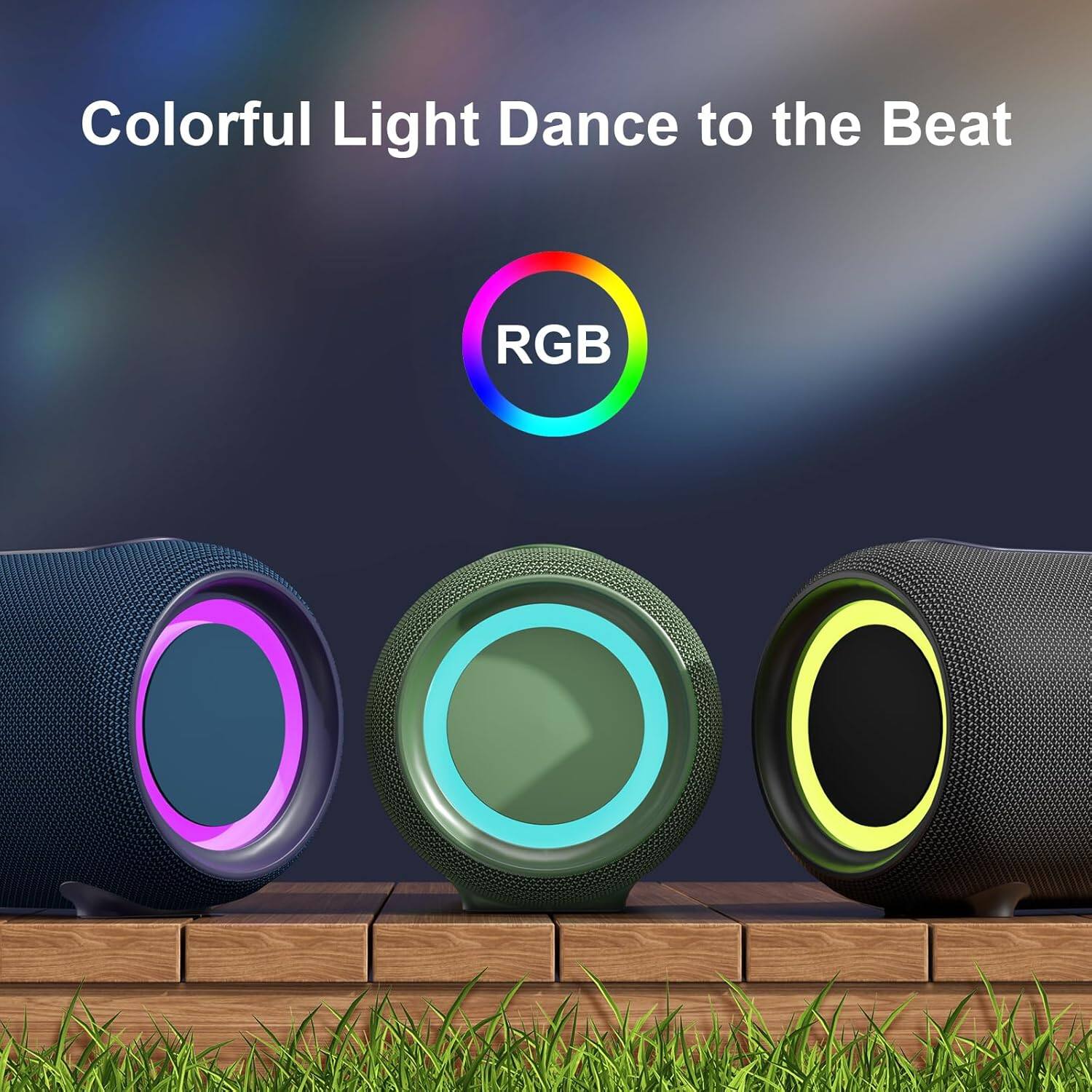 Colorful Light Dance to the Beat  
RGB