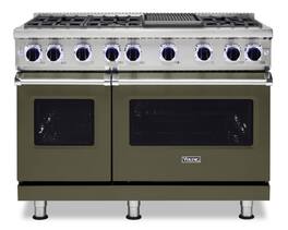 Viking - VGR Freestanding 7 Series Gas 48" Range - Martini