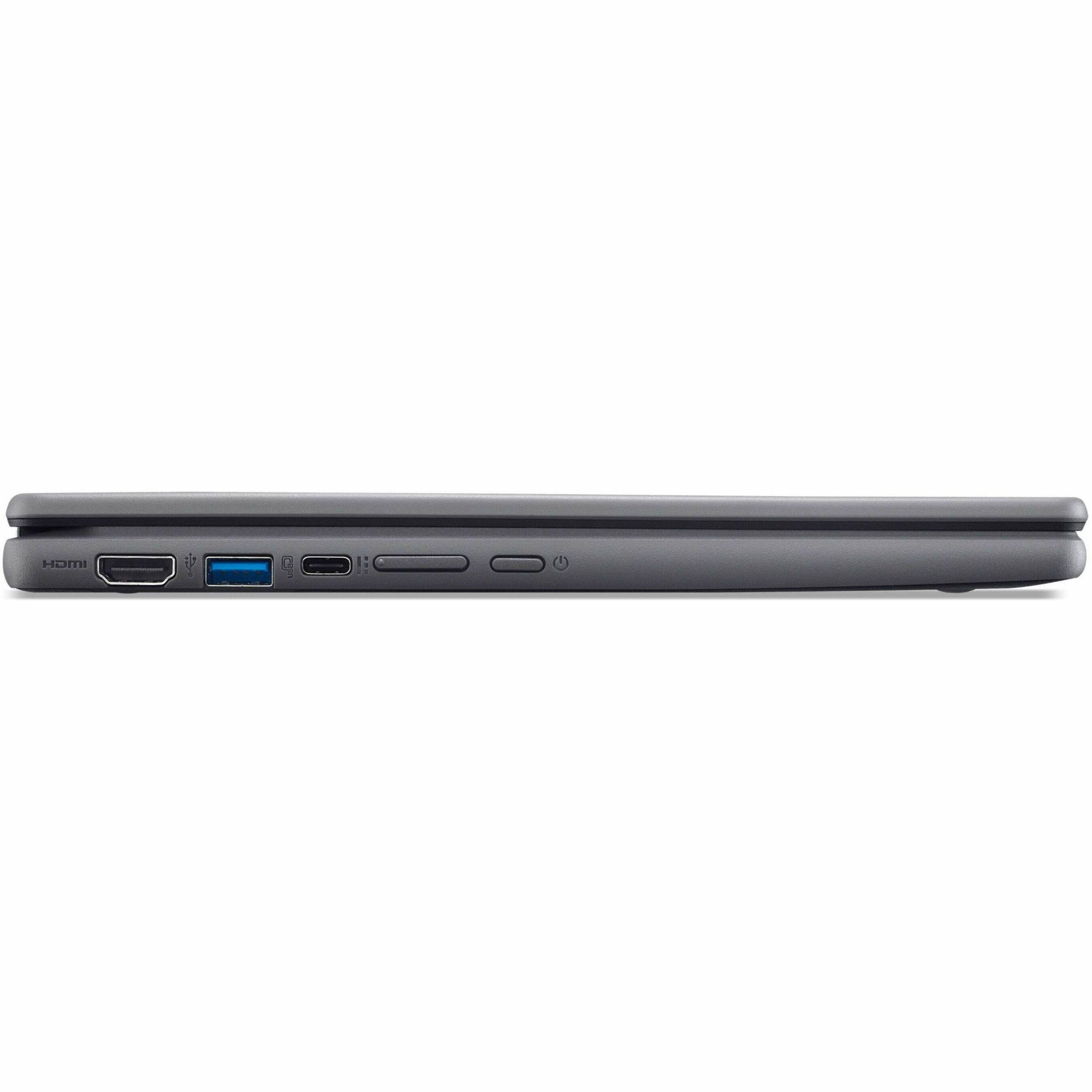 Alt View 13. Acer - Chromebook Spin 512 R857T 2-in-1 12.2" IPS LCD 1920 x 1200 (WUXGA) Touch Screen Laptop - Intel with 8GB Memory - Black.