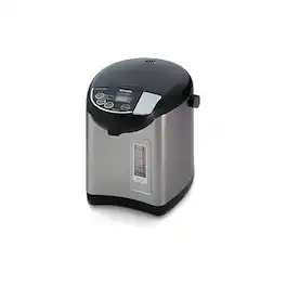Tiger - PDU-A30U-K Electric Water Boiler and Warmer, Stainless 3.0-Liter - Black