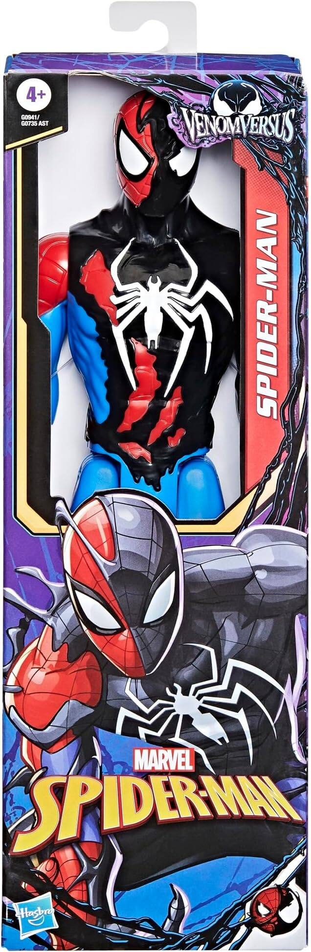 4+  
60941/60735 AST  
VENOM VERSUS  
SPIDER-MAN  
MARVEL SPIDER-MAN  
Hasbro