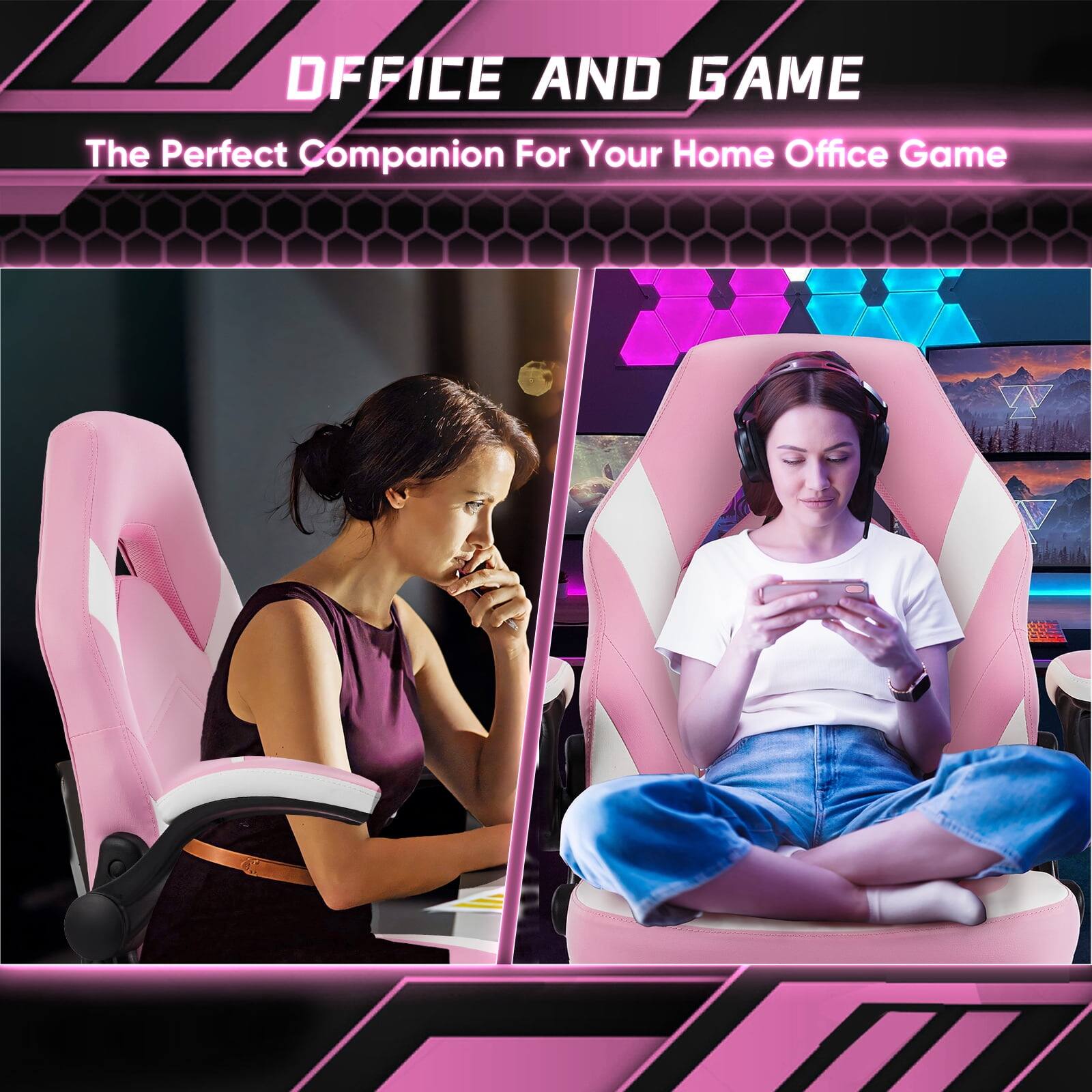 OFFICE AND GAME  
The Perfect Companion For Your Home Office Game