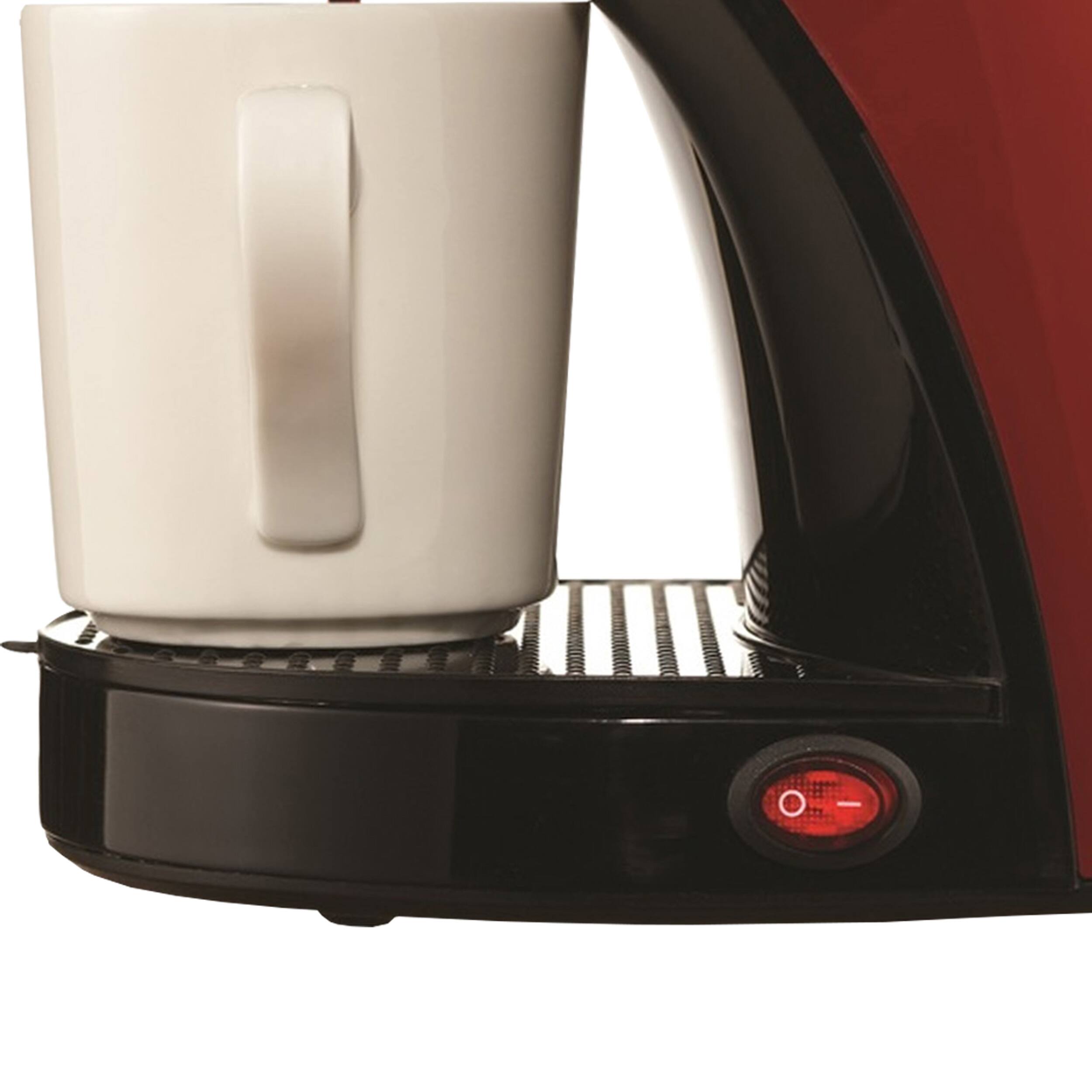 Alt View 6. Brentwood - Brentwood Single Cup Coffee Maker-Red - Red.