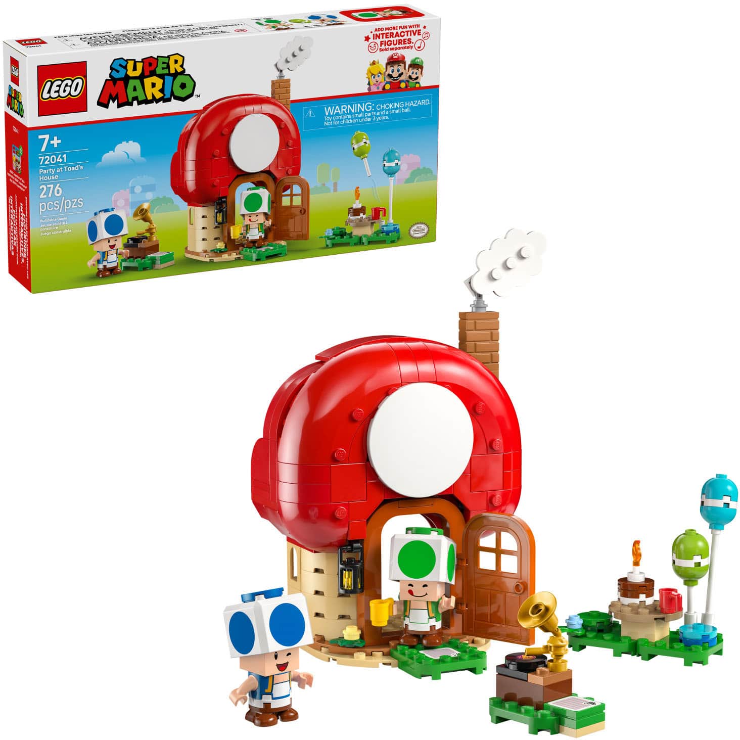 LEGO - Super Mario Party at Toad’s House Kids Toy 72041 - Front_Zoom