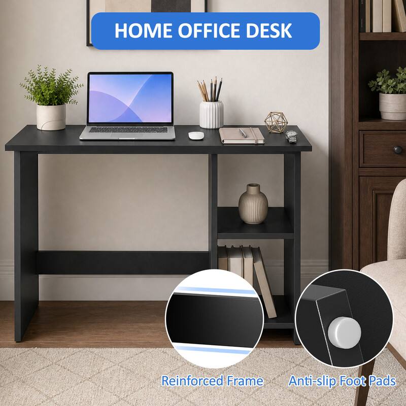 HOME OFFICE DESK  
Reinforced Frame  
Anti-slip Foot Pads