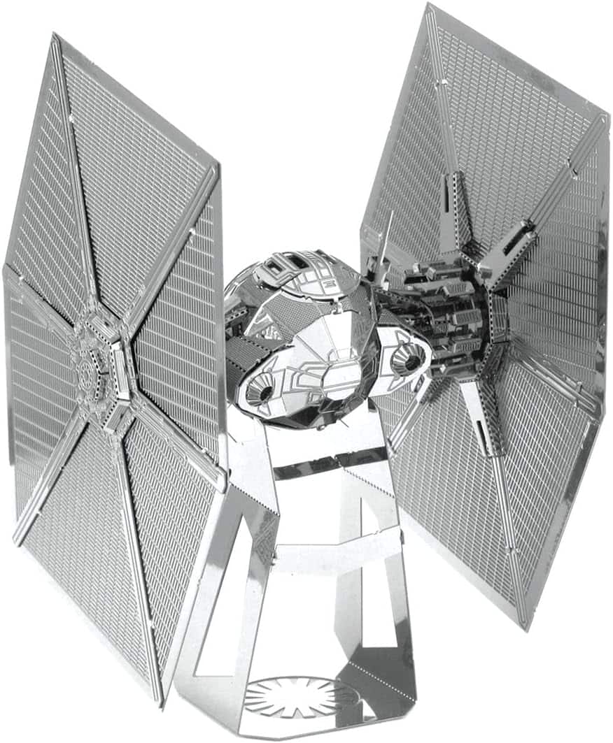 Metal Earth - Star Wars Force Awakens Special Forces TIE Fighter 3D Metal Model Kit Fascinations - Silver