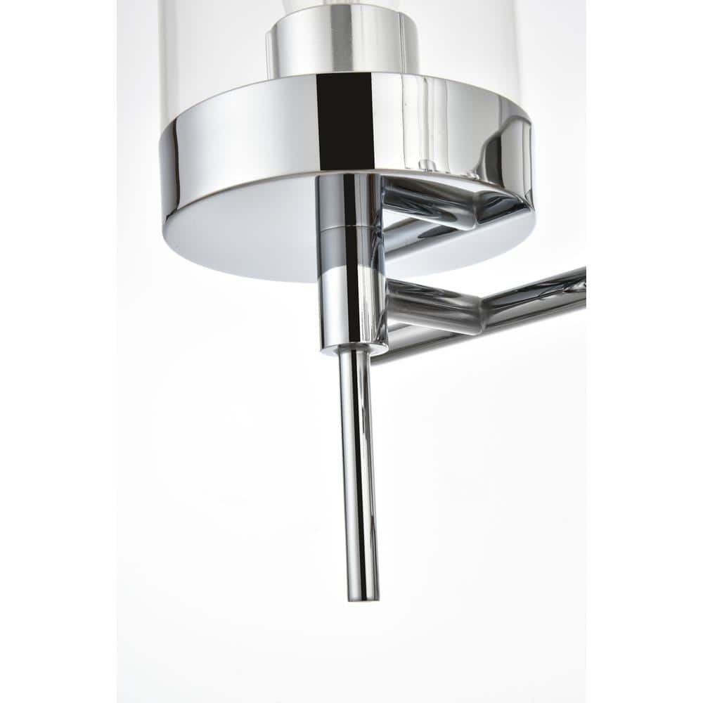 Living District - Benny 4 light Bath Sconce - Chrome And Clear price history on PriceWatchPro