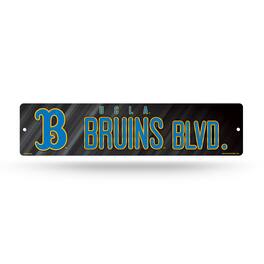 Rico Industries - University of California Los Angeles Bruins 16" Street Sign for garage, office, man cave or any wall - Multi