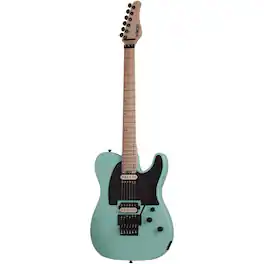 Schecter - Sun Valley Super Shredder PT FR Electric Guitar, Maple Fingerboard, Seafoam Green