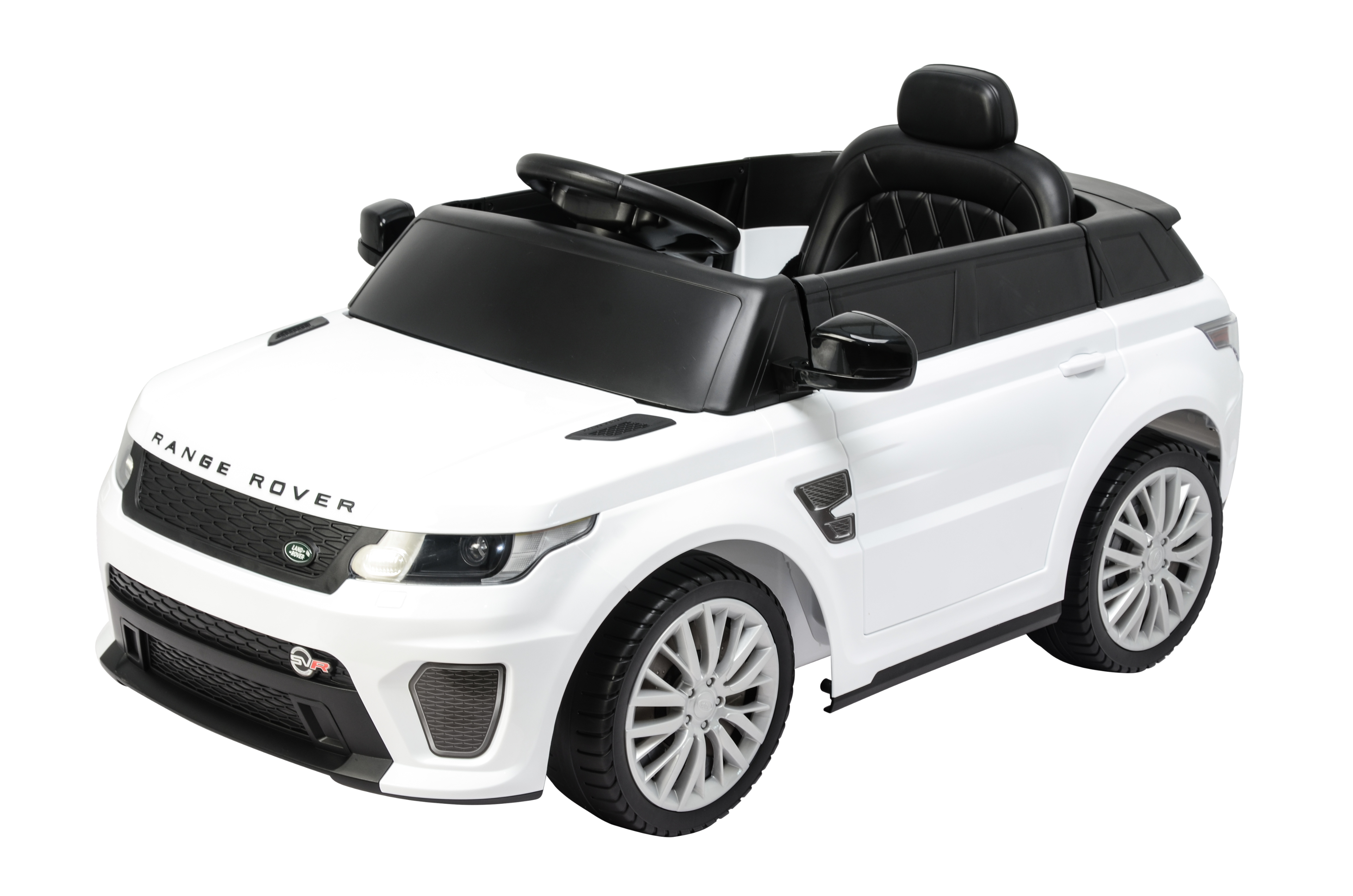 Best Ride On Cars - Range Rover Sport SVR 12V Ride-On - White