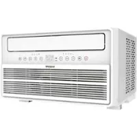 Whirlpool - 10,000 BTU Window Mounted Inverter Air Conditioner with Remote Control - White - Front_Zoom