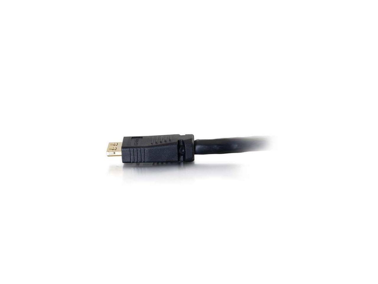 Front. Cables to Go - C2G 42529 4K HDMI Cable (60Hz), Gripping, CL2P, TAA, Black (25ft).