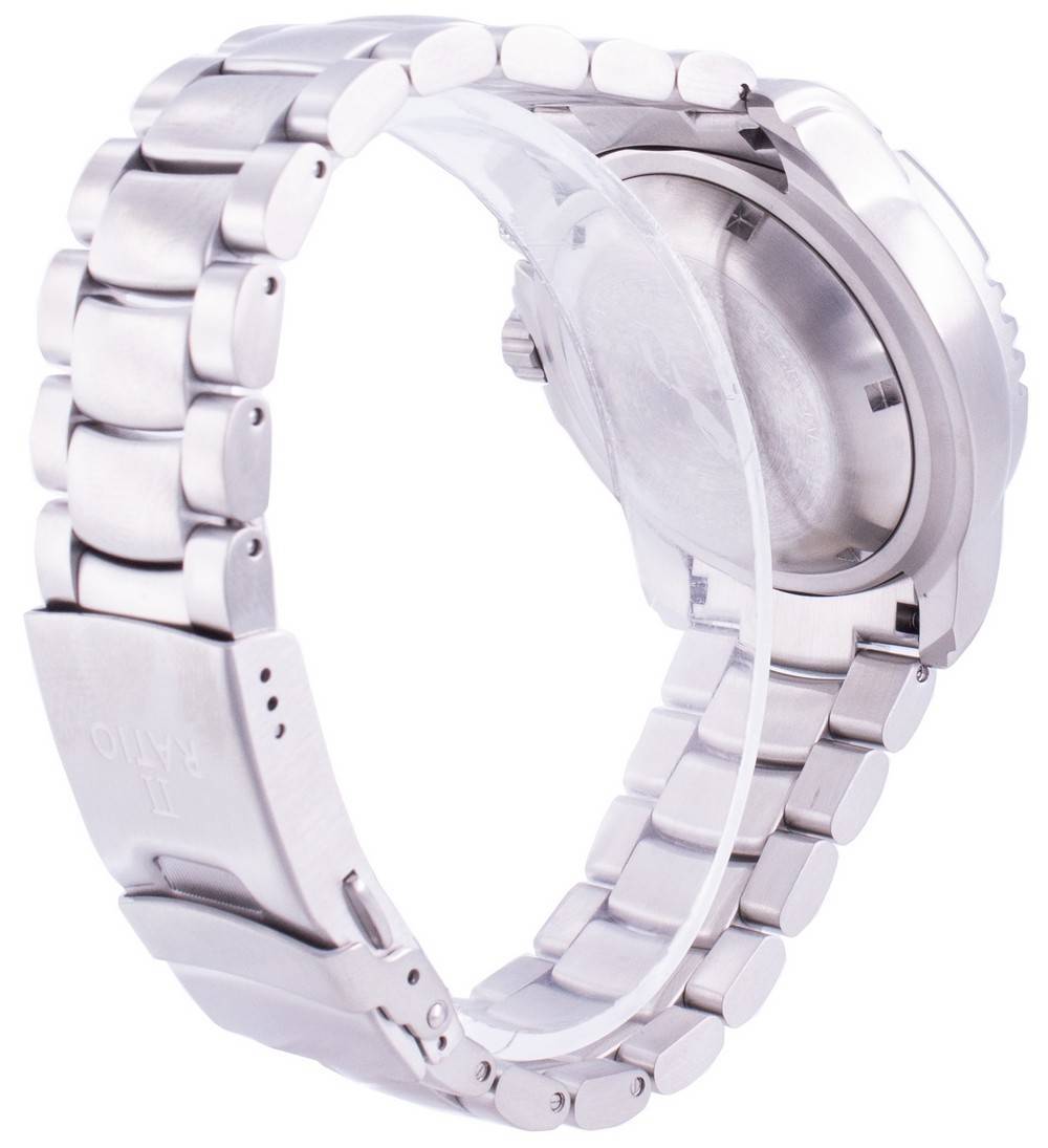 Alt View 1. RATIO - FreeDiver Helium-Safe 1000M Sapphire Automatic 1068HA96-34VA-GRN Men's Watch - Green.