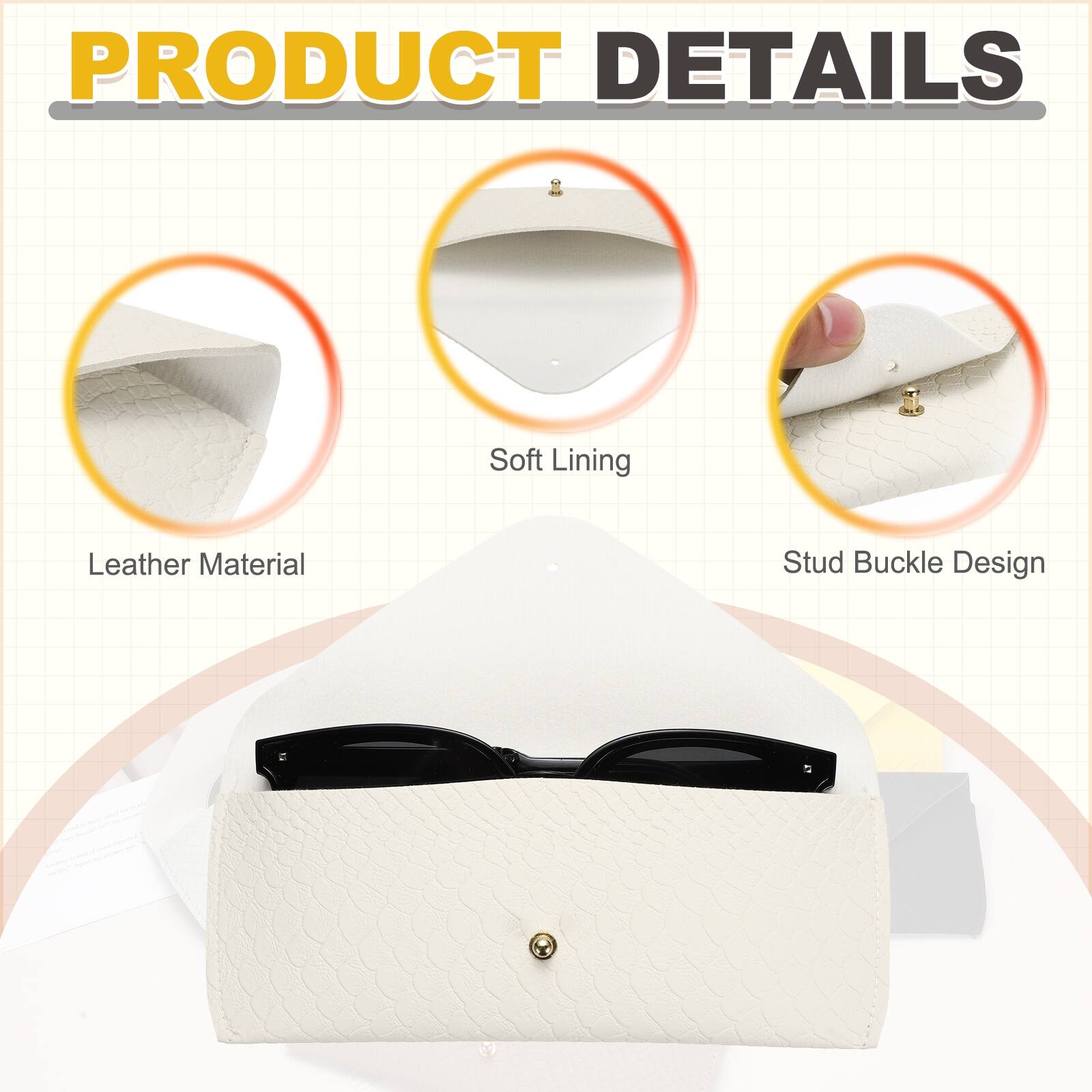 PRODUCT DETAILS

- Soft Lining
- Leather Material
- Stud Buckle Design
