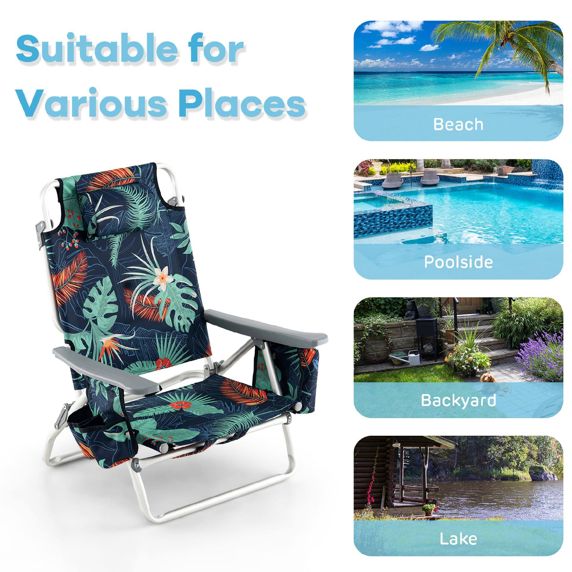 Suitable for Various Places

- Beach
- Poolside
- Backyard
- Lake