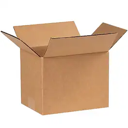 The Packaging Wholesalers - 8" x 6" x 6" Shipping Boxes, 32 ECT, 25/Bundle (866) - Kraft
