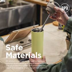 BPA Safe Materials

All product materials go through a rigorous material qualification process at Klean with the goal of protecting human and environmental health and avoiding chemicals of high concern.