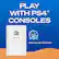 PLAY WITH PS4® CONSOLES
ASTRO BOT X SEAGATE
Store and play PS4 games.